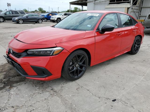 2HGFE2F5XPH524838 - 2023 HONDA CIVIC SPORT 红色 照片 1