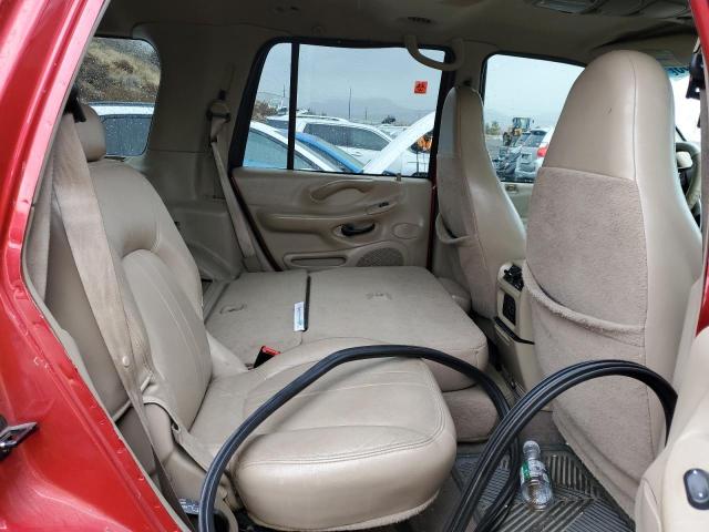 1FMPU18L3YLA41641 - 2000 FORD EXPEDITION EDDIE BAUER RED photo 11