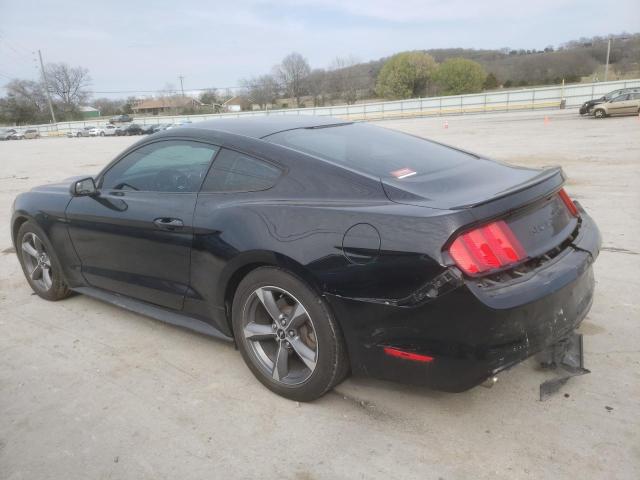 1FA6P8AMXF5335516 - 2015 FORD MUSTANG BLACK photo 2