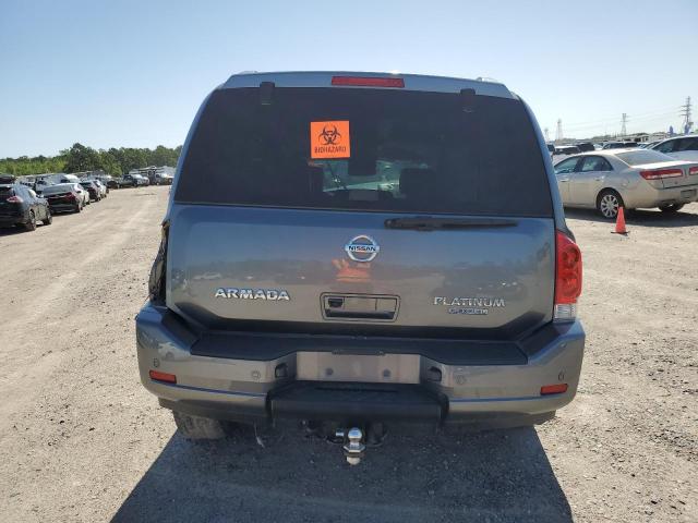 5N1BA0NF3EN613318 - 2014 NISSAN ARMADA PLATINUM GRAY photo 6