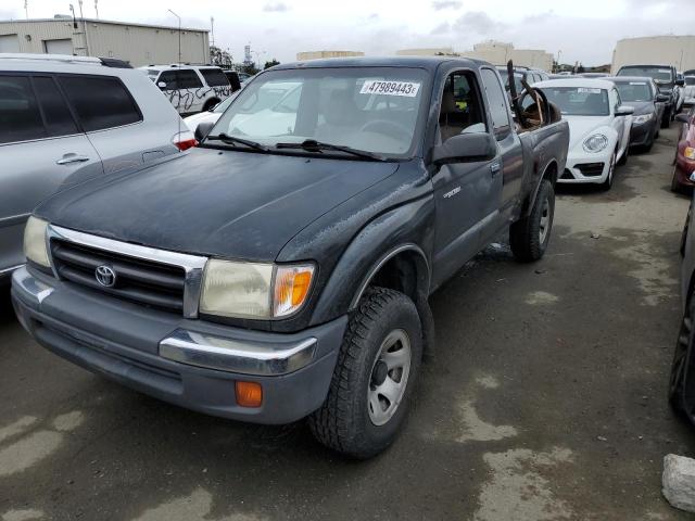 5TESM92N9YZ695357 - 2000 TOYOTA TACOMA XTRACAB PRERUNNER შავი ფოტო 1
