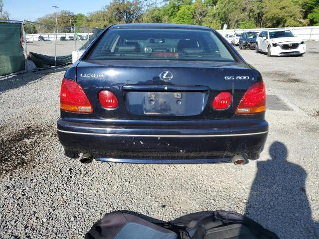 JT8BD69SX20171344 - 2002 LEXUS GS 300 BLUE photo 6