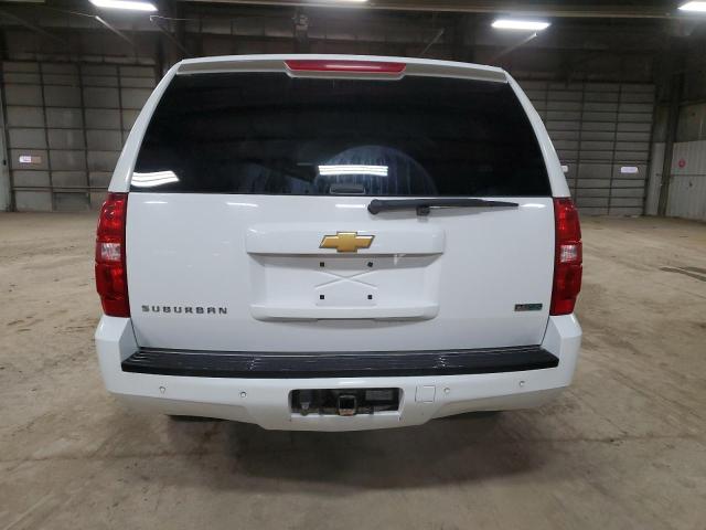 1GNSKJE75CR156976 - 2012 CHEVROLET SUBURBAN K1500 LT WHITE photo 6