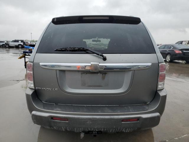 2CNDL13F756158229 - 2005 CHEVROLET EQUINOX LS GRAY photo 6