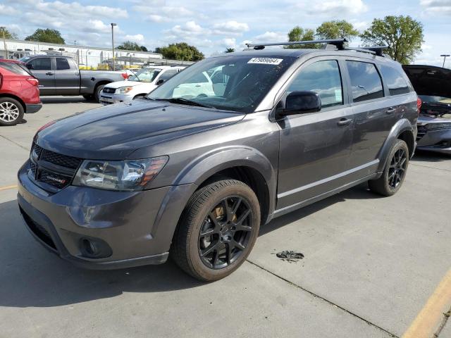 3C4PDCBB2HT560300 - 2017 DODGE JOURNEY SXT GRAY photo 1