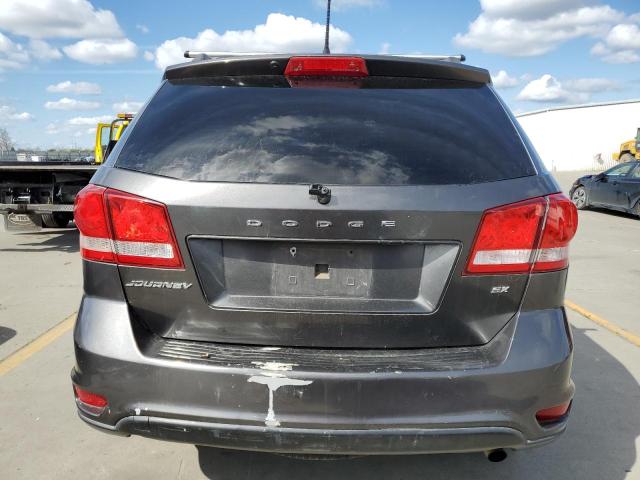 3C4PDCBB2HT560300 - 2017 DODGE JOURNEY SXT GRAY photo 6