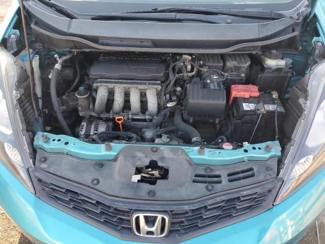 JHMGE8G5XDC050763 - 2013 HONDA FIT SPORT BLUE photo 11