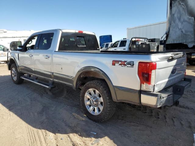 1FT8W3BT5HEC85464 - 2017 FORD F350 SUPER DUTY SILVER photo 2