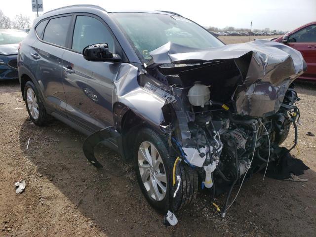 KM8J33A42MU382041 - 2021 HYUNDAI TUCSON LIMITED GRAY photo 4