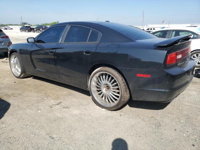 2B3CL3CG5BH507362 - 2011 DODGE CHARGER BLACK photo 2