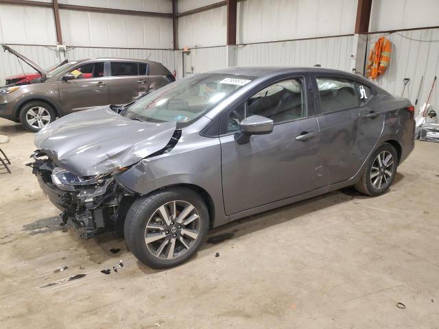 3N1CN8EVXML877589 - 2021 NISSAN VERSA SV GRAY photo 1