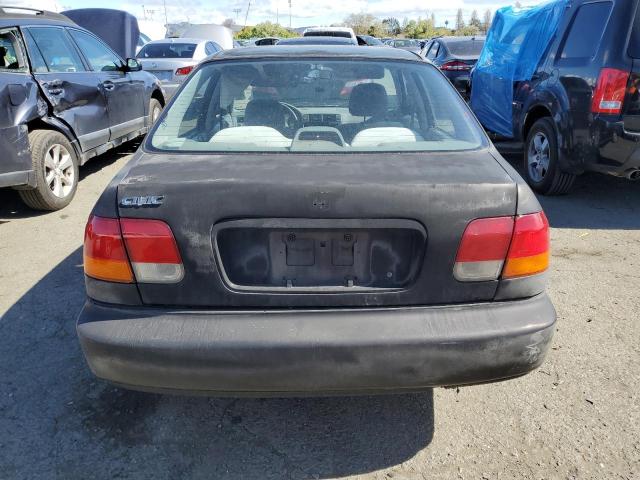 2HGEJ6670VH576234 - 1997 HONDA CIVIC LX BLACK photo 6