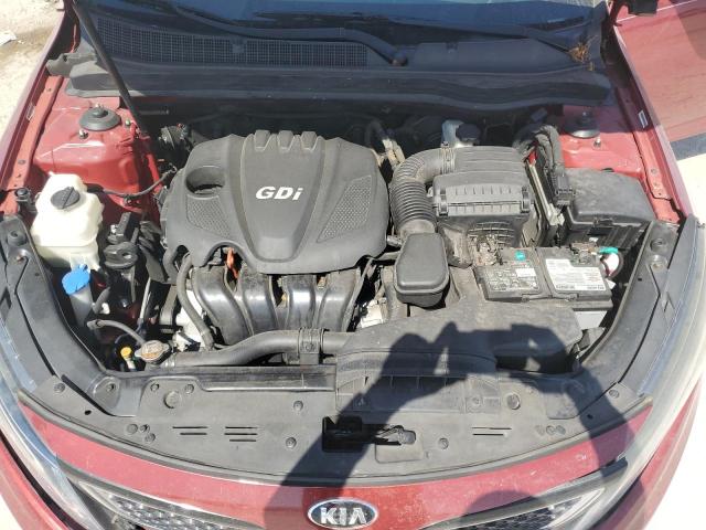 5XXGN4A77FG392288 - 2015 KIA OPTIMA EX RED photo 11