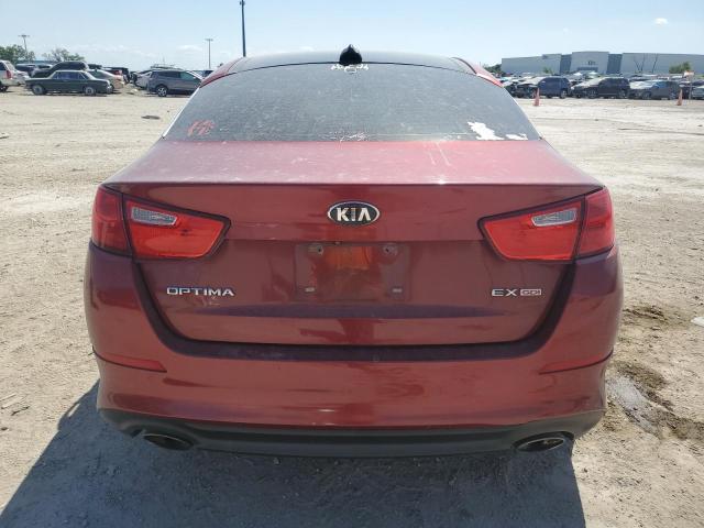 5XXGN4A77FG392288 - 2015 KIA OPTIMA EX RED photo 6