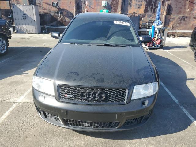 WUAPV64B43N905589 - 2003 AUDI RS6 BLACK photo 5