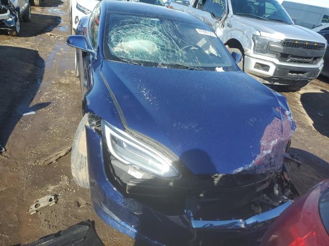 5YJSA1E25LF382456 - 2020 TESLA MODEL S BLUE photo 5