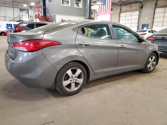 5NPDH4AEXDH420577 - 2013 HYUNDAI ELANTRA GLS GRAY photo 3