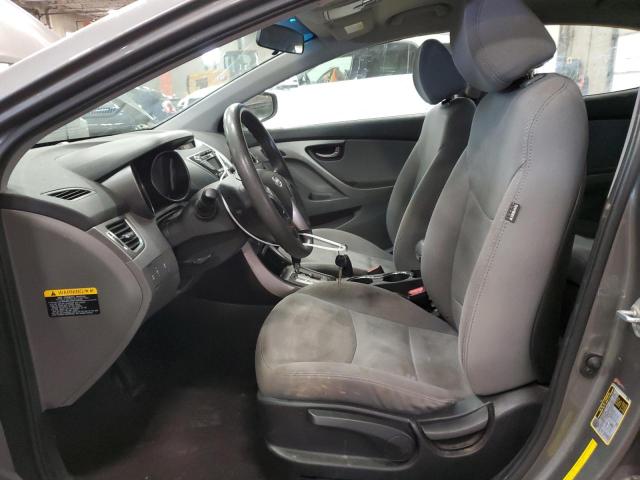 5NPDH4AEXDH420577 - 2013 HYUNDAI ELANTRA GLS GRAY photo 7