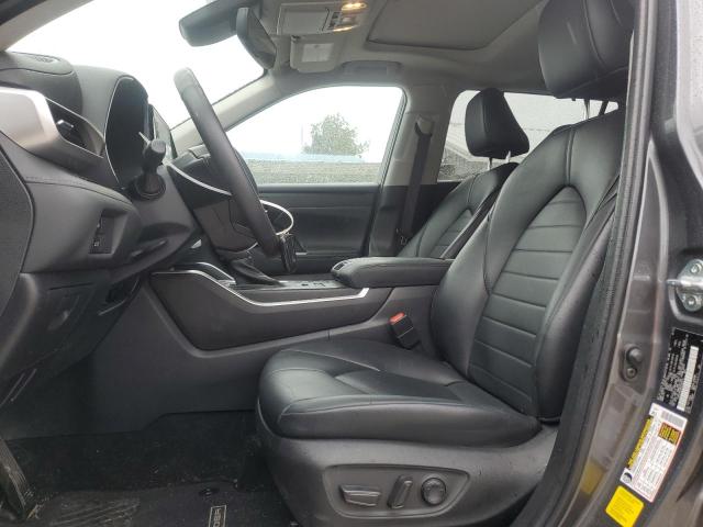 5TDGZRBH8NS586012 - 2022 TOYOTA HIGHLANDER XLE GRAY photo 7