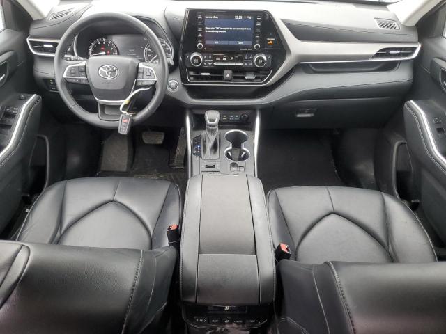 5TDGZRBH8NS586012 - 2022 TOYOTA HIGHLANDER XLE GRAY photo 8