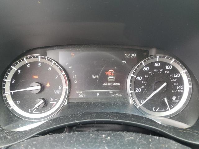 5TDGZRBH8NS586012 - 2022 TOYOTA HIGHLANDER XLE GRAY photo 9