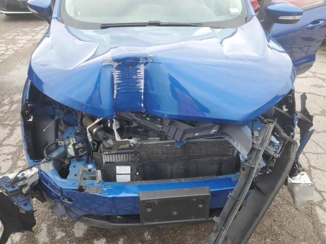 MAJ3P1TE3JC234239 - 2018 FORD ECOSPORT SE ლურჯი ფოტო 12