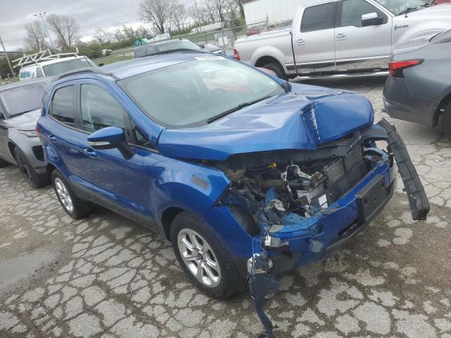 MAJ3P1TE3JC234239 - 2018 FORD ECOSPORT SE ლურჯი ფოტო 4