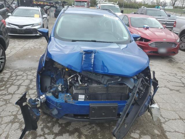 MAJ3P1TE3JC234239 - 2018 FORD ECOSPORT SE ლურჯი ფოტო 5