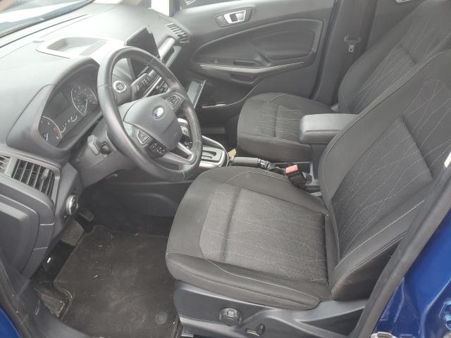 MAJ3P1TE3JC234239 - 2018 FORD ECOSPORT SE ლურჯი ფოტო 7