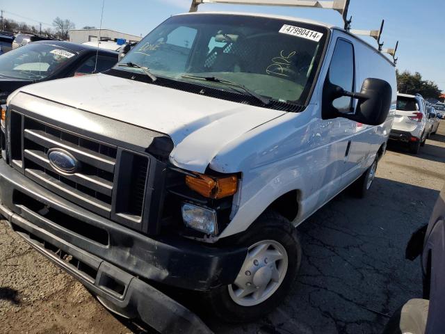 1FTNE14L58DA92566 - 2008 FORD ECONOLINE E150 VAN WHITE photo 1