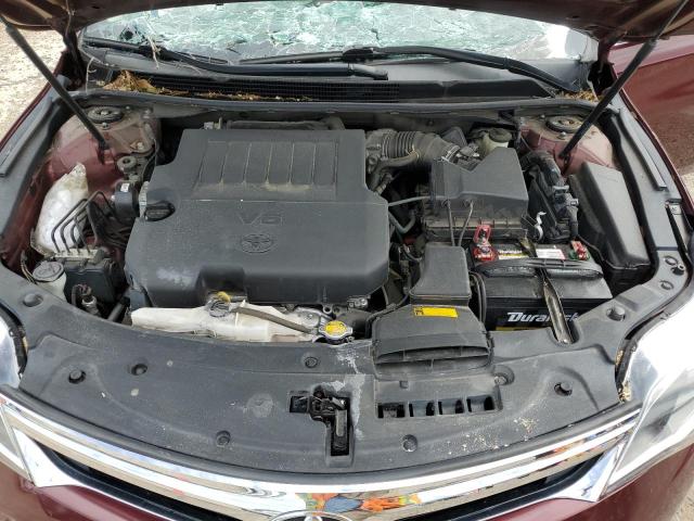 4T1BK1EB2EU115357 - 2014 TOYOTA AVALON BASE 栗色 照片 11