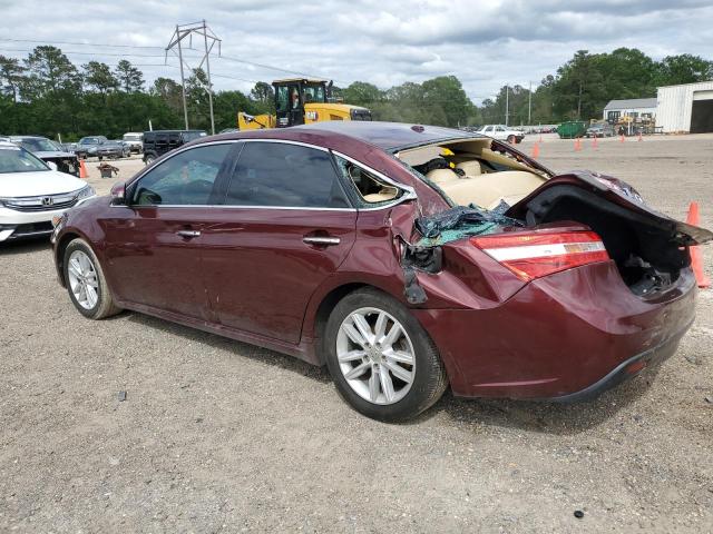 4T1BK1EB2EU115357 - 2014 TOYOTA AVALON BASE 栗色 照片 2