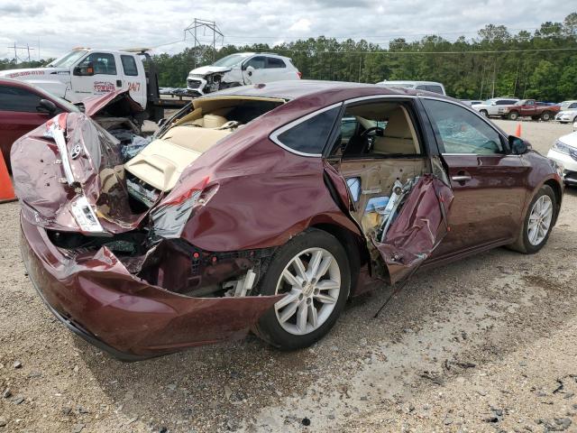 4T1BK1EB2EU115357 - 2014 TOYOTA AVALON BASE 栗色 照片 3