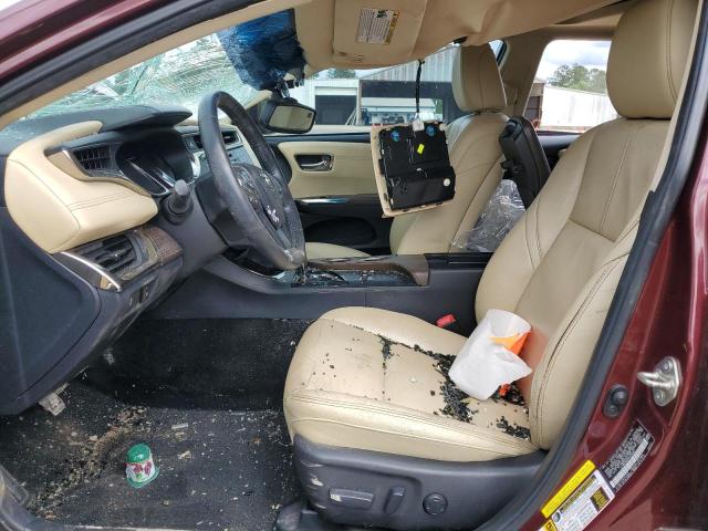 4T1BK1EB2EU115357 - 2014 TOYOTA AVALON BASE 栗色 照片 7