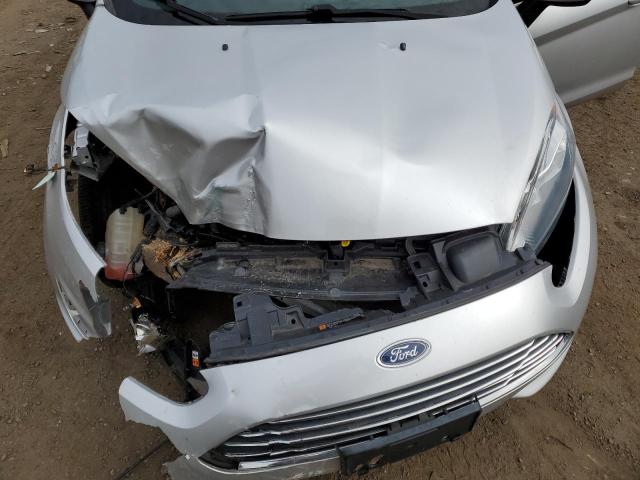 3FADP4EJ8JM101507 - 2018 FORD FIESTA SE SILVER photo 11