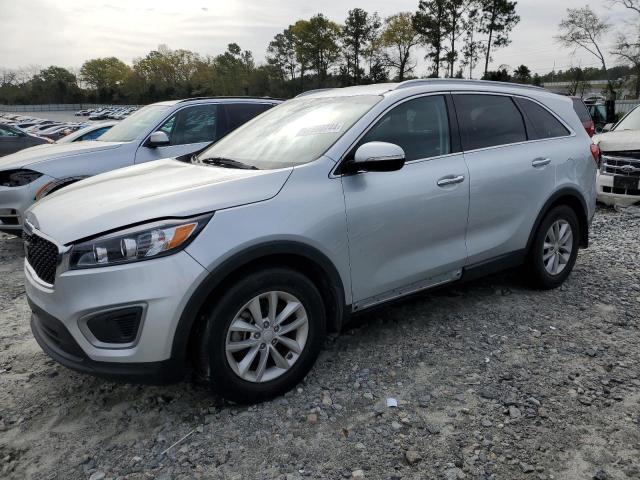 5XYPG4A33HG264409 - 2017 KIA SORENTO LX SILVER photo 1