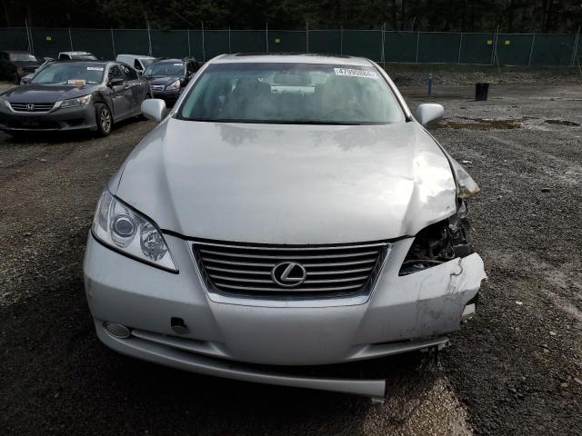 JTHBJ46G092276129 - 2009 LEXUS ES 350 SILVER photo 5