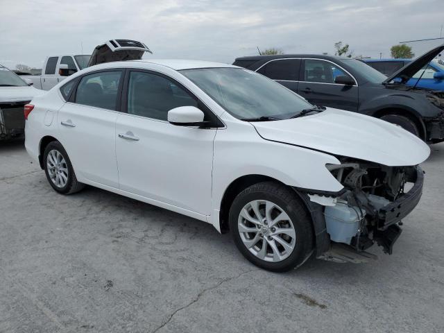 3N1AB7AP6JL634066 - 2018 NISSAN SENTRA S WHITE photo 4