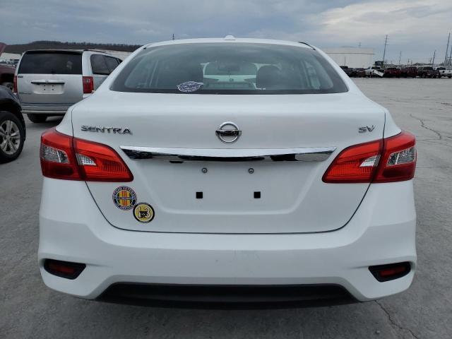 3N1AB7AP6JL634066 - 2018 NISSAN SENTRA S WHITE photo 6