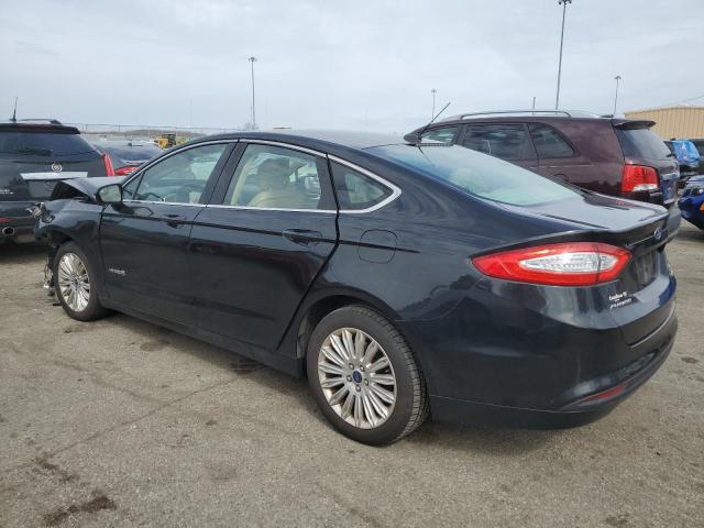 3FA6P0LU4ER251380 - 2014 FORD FUSION SE HYBRID BLACK photo 2