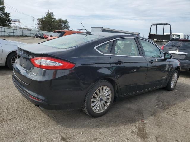 3FA6P0LU4ER251380 - 2014 FORD FUSION SE HYBRID BLACK photo 3