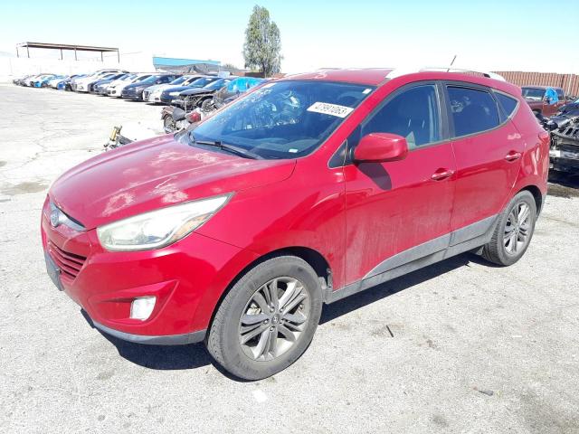 KM8JU3AG7FU072624 - 2015 HYUNDAI TUCSON LIMITED RED photo 1