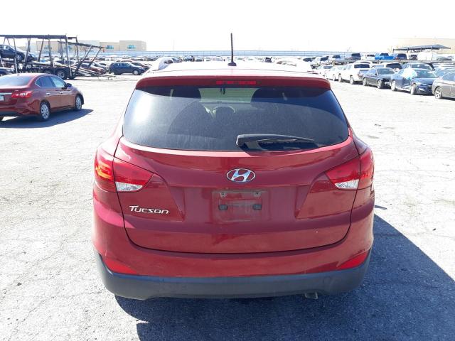 KM8JU3AG7FU072624 - 2015 HYUNDAI TUCSON LIMITED RED photo 6