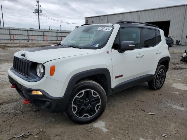 ZACCJBCT1GPE31172 - 2016 JEEP RENEGADE TRAILHAWK WHITE photo 1