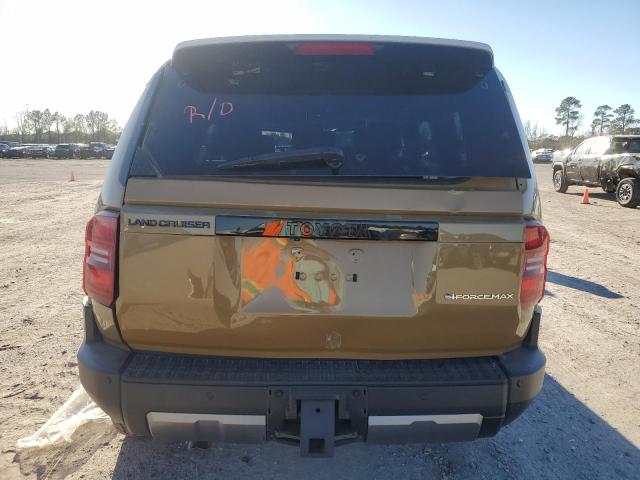 JTEABFAJ1RK011689 - 2024 TOYOTA LAND CRUIS BASE GOLD photo 6