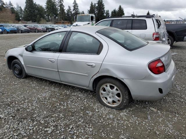 1B3ES56C55D285763 - 2005 DODGE NEON SXT SILVER photo 2