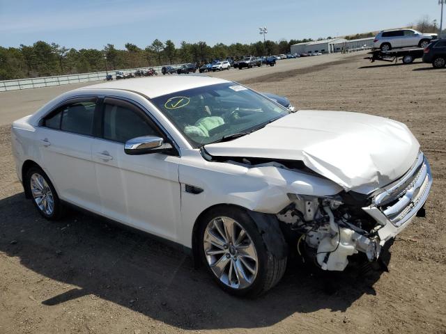 1FAHP2FW2AG115932 - 2010 FORD TAURUS LIMITED WHITE photo 4