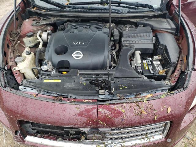 1N4AA5AP0BC835534 - 2011 NISSAN MAXIMA S MAROON photo 11