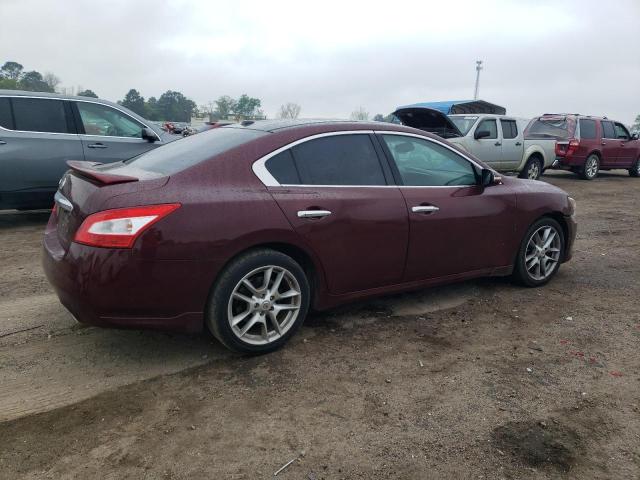 1N4AA5AP0BC835534 - 2011 NISSAN MAXIMA S MAROON photo 3