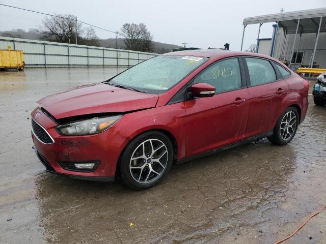 1FADP3H29HL331101 - 2017 FORD FOCUS SEL RED photo 1